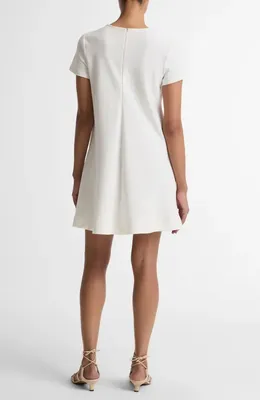 Vince Vince Bias Swing Dress in Bone — Women Winter white Dresses