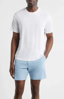 johnnie-O johnnie-O The Tee Modal Blend Crewneck T-Shirt in White — Men Winter white Tops
