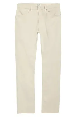 FRAME FRAME Modern Straight Leg Jeans in Milk Beige — Men Spring ivory Pants