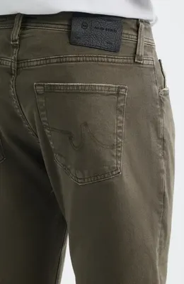AG AG Tellis Slim Fit Jeans in 7 Years Sulfur Dried Cedar — Men Autumn grey Pants