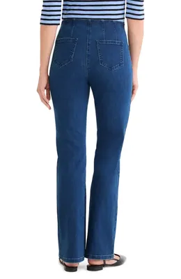 NIC+ZOE NIC+ZOE Berkeley Bootcut Jeans in Harbor — Women Summer blue Pants