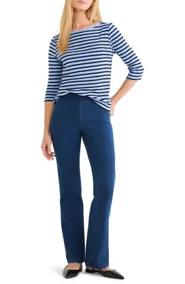 NIC+ZOE NIC+ZOE Berkeley Bootcut Jeans in Harbor — Women Summer blue Pants