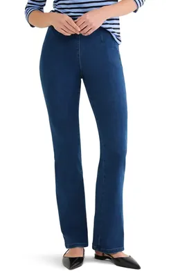 NIC+ZOE NIC+ZOE Berkeley Bootcut Jeans in Harbor — Women Summer blue Pants