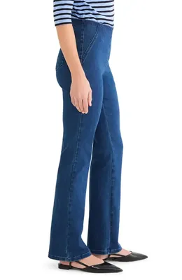 NIC+ZOE NIC+ZOE Berkeley Bootcut Jeans in Harbor — Women Summer blue Pants