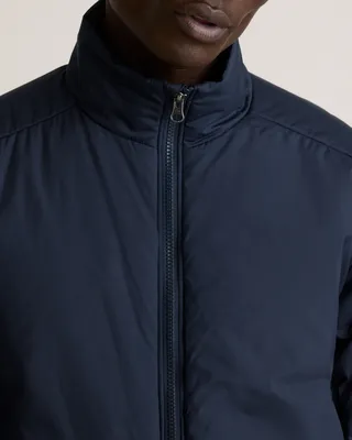 Quince Quince | Men's Hybrid Insulated Lightweight Jacket in Admiral — Men Summer navy Insulated Jackets