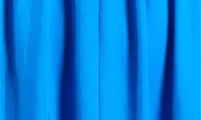 Theory Theory Smocked Sleeveless Midi Dress in Jewel Blue — Women Winter blue Dresses