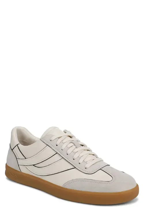 Vince Vince Oasis Sneaker in Horchata/pebble White - Dm — Men Autumn ivory Shoes