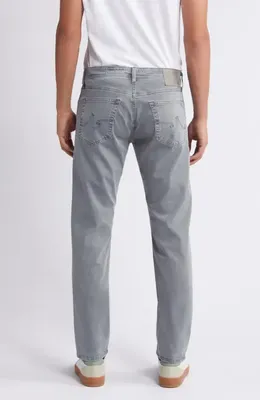 AG AG Everett Stretch Sateen Slim Straight Pants in Sulfur Bayside Road — Men Summer grey Pants