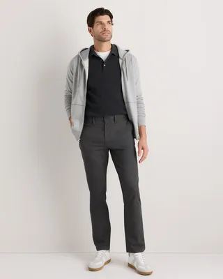 Quince Quince | Men's Stretch Chino Pants Straight in Charcoal — Men Autumn navy Trousers & Chinos