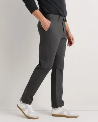 Quince Quince | Men's Stretch Chino Pants Straight in Charcoal — Men Autumn navy Trousers & Chinos