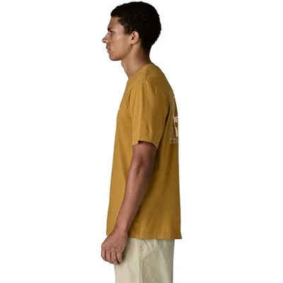 Patagonia Patagonia Mother Rays T-Shirt in Bobcat Brown — Unisex Spring camel T-Shirts & Tees