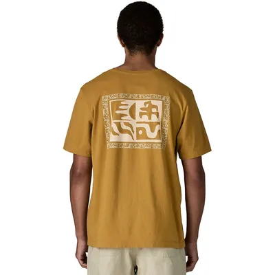 Patagonia Patagonia Mother Rays T-Shirt in Bobcat Brown — Unisex Spring camel T-Shirts & Tees