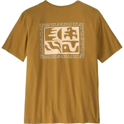 Patagonia Patagonia Mother Rays T-Shirt in Bobcat Brown — Unisex Spring camel T-Shirts & Tees