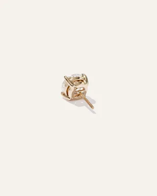Quince Quince | Women's 14K Gold Lab Grown Diamond Four-Prong Solitaire Studs in Yellow Gold — Women Spring gold Accessories
