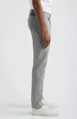 AG AG Tellis Stretch Sateen Modern Slim Pants in Willowed — Men Summer grey Trousers & Chinos
