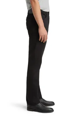 AG AG Everett Commuter Performance Slim Straight Pants in True Black — Men Winter black Trousers & Chinos