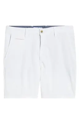 johnnie-O johnnie-O Nassau Chino Shorts in White — Men Winter white Shorts