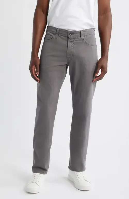 AG AG Graduate SUD Straight Leg Pants in Folkestone Grey — Men Summer grey Pants
