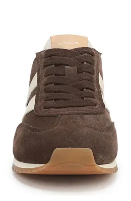 Vince Vince Oasis Runner Sneaker in Cacao Brown/Moonlight — Women Autumn chocolate Shoes