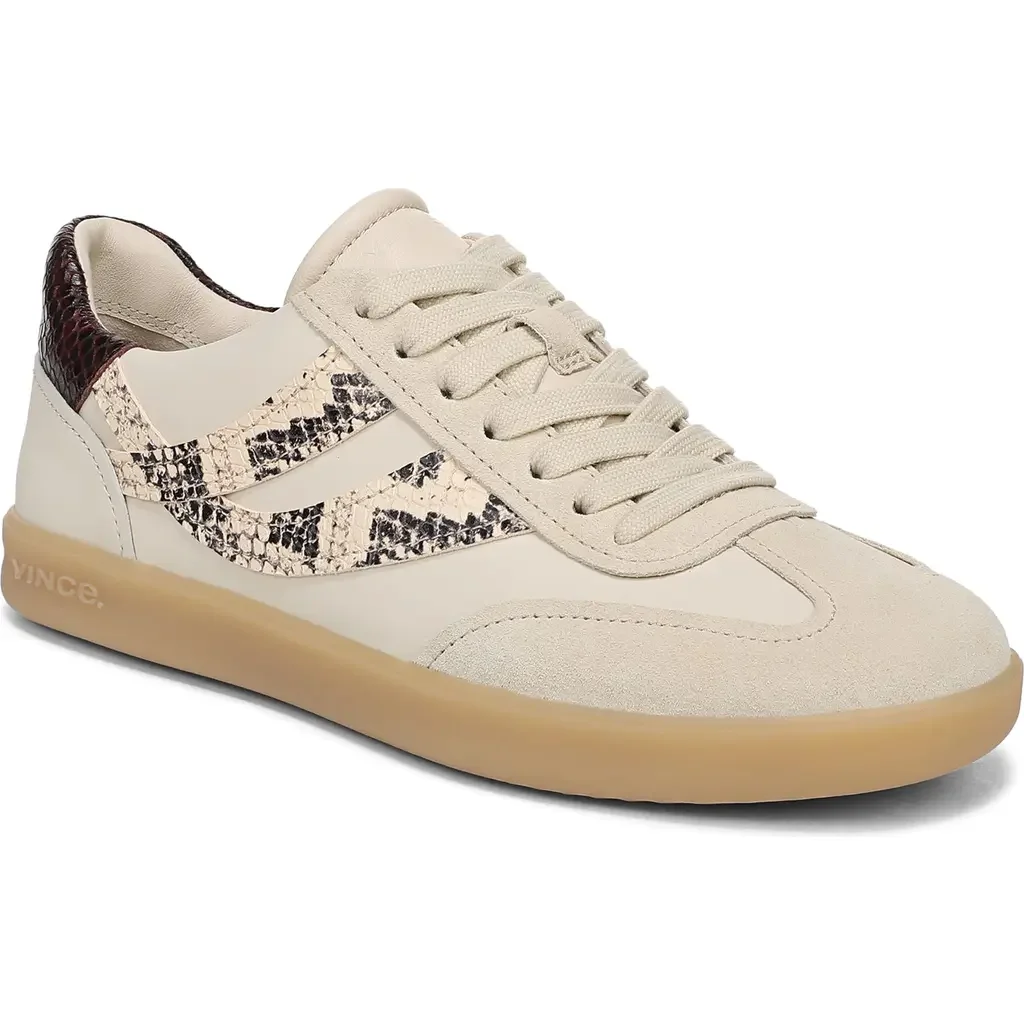 Vince Vince Oasis Sneaker in Moonlight/Shell Pink — Men Spring ivory Shoes