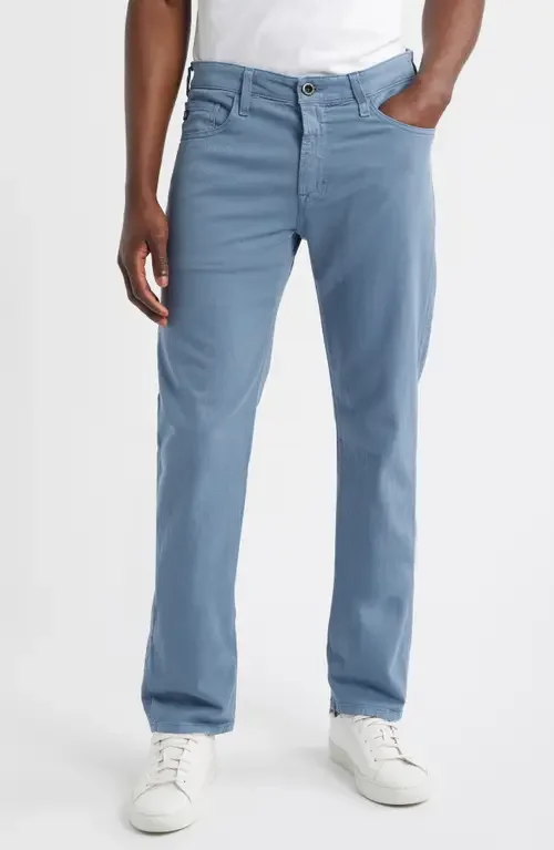 AG AG Everett Slim Straight Leg Jeans in Shore Break — Men Summer grey Pants