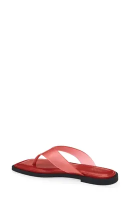 rag & bone rag & bone Gracie Jelly Flip Flop in Lava — Women Autumn red Shoes