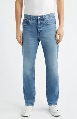 FRAME FRAME The Straight Leg Jeans in Old Town — Men Summer blue Pants