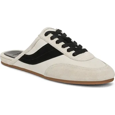 Vince Vince Solstice Mule Sneaker in Moonlight/black — Women Winter white Shoes