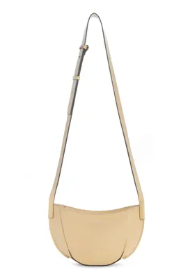 rag & bone rag & bone Carter Leather Crossbody Bag in Butter — Women Spring beige Accessories