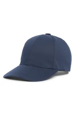 Vince Vince Lux Adjustable 6-Panel Cotton Gabardine Baseball Cap in Coastal Blue — Men Winter navy Accessories