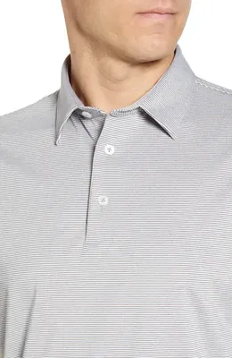 johnnie-O johnnie-O Lyndon Classic Fit Polo in Meteor — Men Summer silver Tops