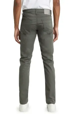 AG AG Tellis Airluxe™ Commuter Performance Sateen Pants in Armory Green — Men Autumn grey Pants