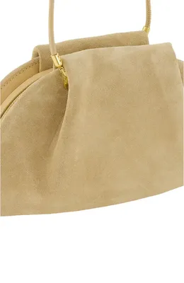 Vince Vince Ava Suede Clutch in Maiz — Women Spring beige Accessories