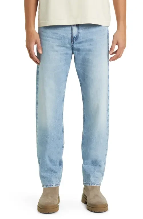 FRAME FRAME The Straight Leg Jeans in Gate — Men Summer silver Pants