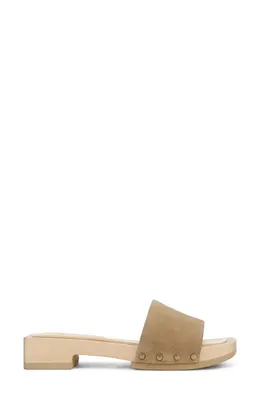 Vince Vince Barbara Slide Sandal in Wheat — Women Autumn tan Shoes