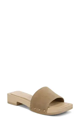 Vince Vince Barbara Slide Sandal in Wheat — Women Autumn tan Shoes