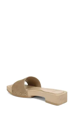 Vince Vince Barbara Slide Sandal in Wheat — Women Autumn tan Shoes