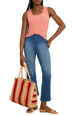 NIC+ZOE NIC+ZOE 28 Berkeley Slim Fit Jeans in Uptown — Women Summer blue Pants