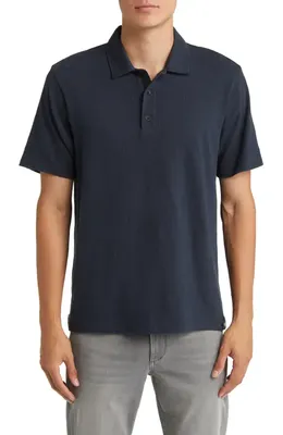 rag & bone rag & bone Classic Flame Polo in Sal — Men Winter black Polos