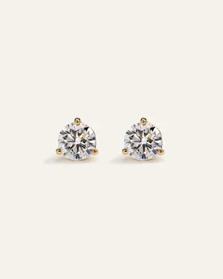 Quince Quince Women's 14K Gold Lab Grown Diamond Martini Studs 2.5ctw in Yellow Gold — Women Spring gold Accessories