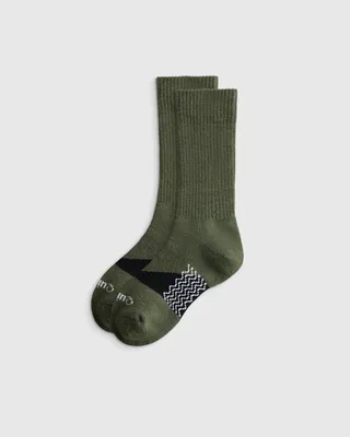 Quince Quince | Alpaca Boot Socks in Military Olive in Military Olive — Unisex Autumn Underwear & Loungewear