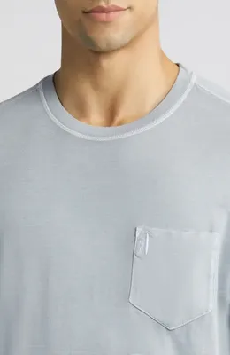 johnnie-O johnnie-O Dale 2.0 Pocket T-Shirt in Steel — Men Summer silver Tops