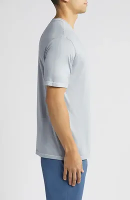 johnnie-O johnnie-O Dale 2.0 Pocket T-Shirt in Steel — Men Summer silver Tops
