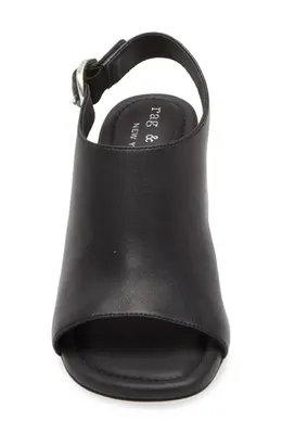 rag & bone rag & bone Gigi Slingback Sandal in Black — Women Winter black Shoes
