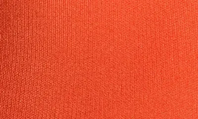 Theory Theory Embroidered Detail Midi Dress in Poppy — Women Spring red Dresses