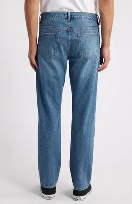 FRAME FRAME The Straight Leg Jeans in Blue Gold — Men Summer blue Pants