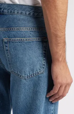 FRAME FRAME The Straight Leg Jeans in Blue Gold — Men Summer blue Pants