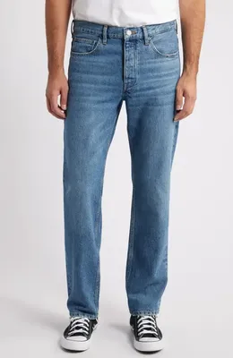 FRAME FRAME The Straight Leg Jeans in Blue Gold — Men Summer blue Pants