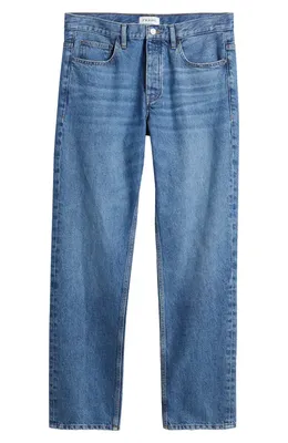 FRAME FRAME The Straight Leg Jeans in Blue Gold — Men Summer blue Pants