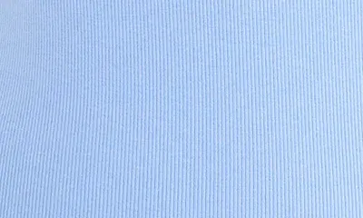 NIC+ZOE NIC+ZOE Perfect Knit Rib Scoop Neck Tank in French Blue — Women Summer silver Tops